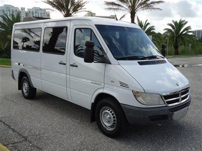 Diesel passenger hightop 140" rear ac power windows lock mirrors cd great van fl