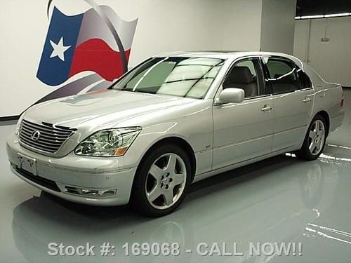 2004 lexus ls430 sunroof nav rear cam climate seats 72k texas direct auto