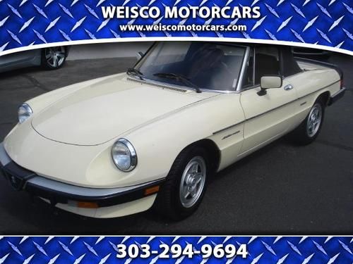 1987 alfa romeo spider