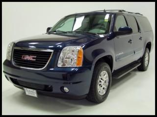 07 yukon xl slt 4x4 4wd roof dvd heated leather 3rd row rear sonars boards fogs