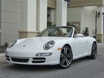 2007 porsche 911 carrera cab.tip. 29k miles