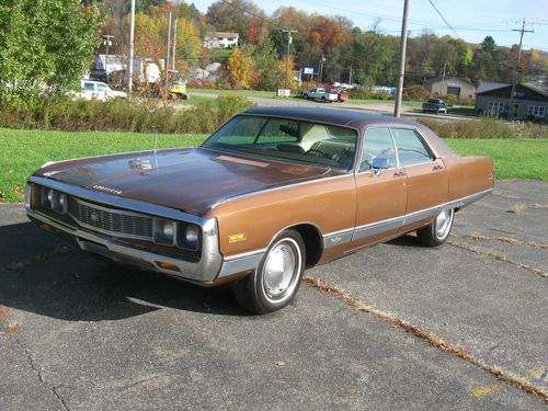 1971 chrysler new yorker, tnt, e86, u code, 727 torqueflite, project