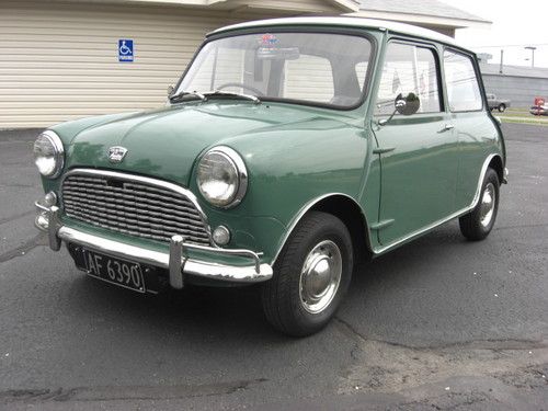 1963 austin mini mki series with 998 cc cooper engine   new zealand import