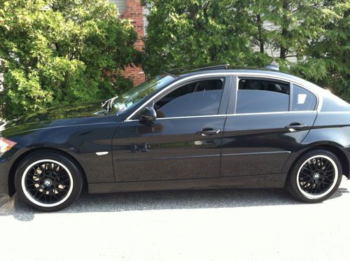 Black on black 330xi