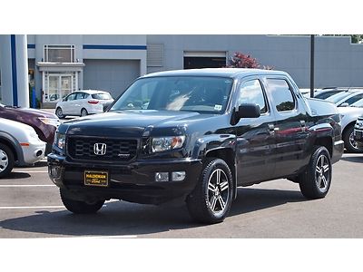 2013 honda ridgeline sport 7k miles 4wd crewcab one owner financing available