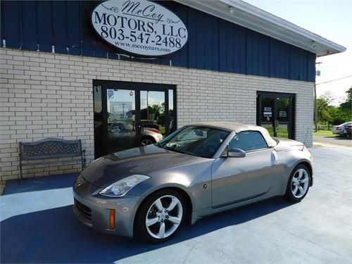 2007 nissan 350z roadster gray ext great condition