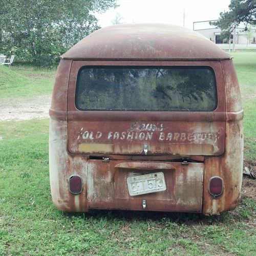 1967 VW Panel Bus, Volkswagen Type 2 OG paint with BBQ restaurant graphics,, image 5