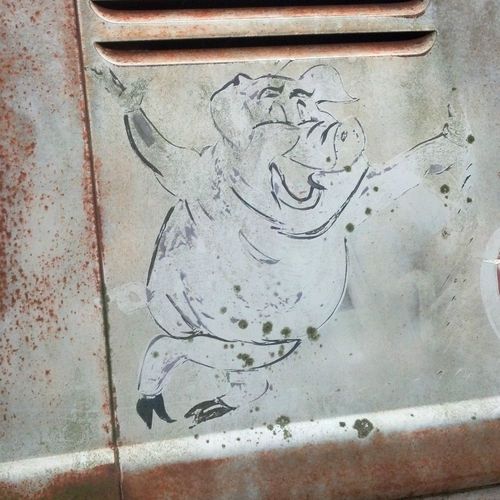 1967 VW Panel Bus, Volkswagen Type 2 OG paint with BBQ restaurant graphics,, image 6