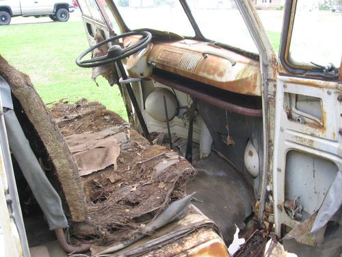 1967 VW Panel Bus, Volkswagen Type 2 OG paint with BBQ restaurant graphics,, image 16