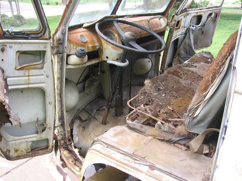 1967 VW Panel Bus, Volkswagen Type 2 OG paint with BBQ restaurant graphics,, image 21