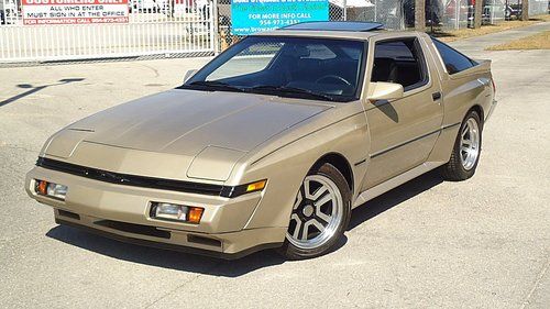 1987 mitsubishi starion esi-r turbo charged 5 speed two owner no reserve
