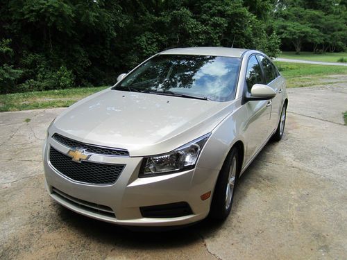 2012 chevrolet cruze lt 2lt sedan 4-door 1.4l