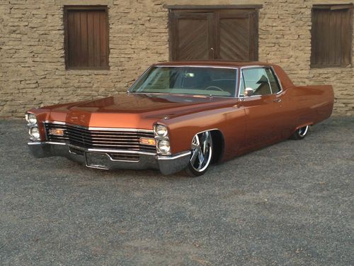 Classic low rider hot rod street rod custom sled bagged coupe deville