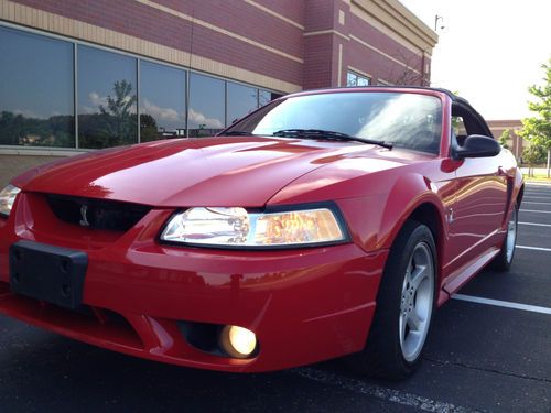 1999 ford mustang svt cobra convertible 2-door 4.6l