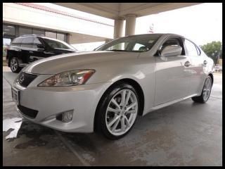 2007 lexus is 250 4dr sport sdn auto rwd  leather