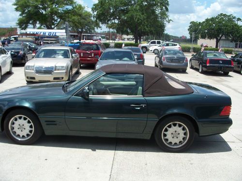 1996 mercedes sl 320 new convertable top -with removalable hard top