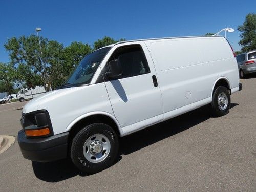 2004 chevrolet express van cargo 2500 4.8 v8 1 company runs great w/ racks