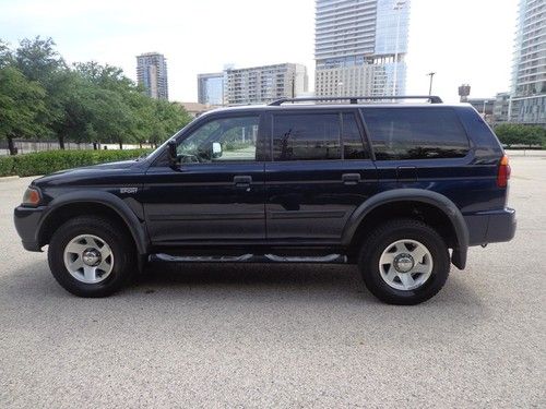 2002 mitsubishi montero clean inside and out cold a/c everything works