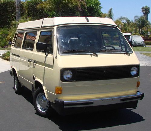 1981 vw westfalia camper