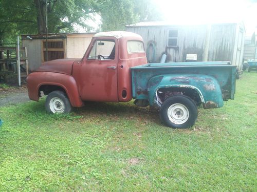 1955  ford pickup stepside (no reserve)