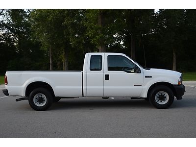 2004 ford f-250 supercab xl diesel one-owner well maintained truck  no reserve