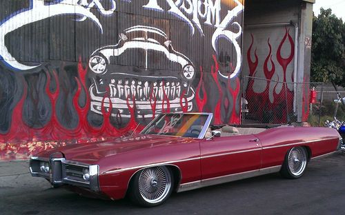 1969 pontiac bonneville convertible rare yk code 428 390 hp engine