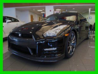 14 new black 3.8l v6 gtr twin turbo awd coupe *red leather premium interior *fl