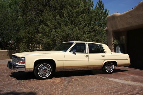 1987 cadillac brougham (fleetwood) 39k miles, truly mint, 92, 89, etc.