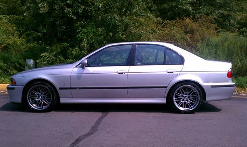 **2001 bmw m5 6 speed navigation loaded stunning rare** silver beautiful