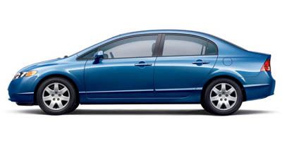 Excellent condition blue 2009 honda civic lx sedan 4-door