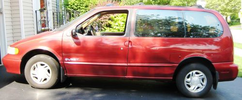 1997 nissan quest gxe mini passenger van 3-door 3.0l