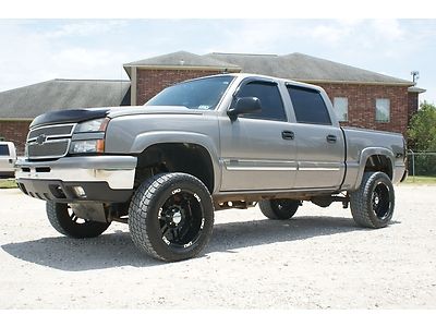 4x4 chevy 1500 automatic crew cab 6 inch fab tech lift 4wd z71 custom wheels