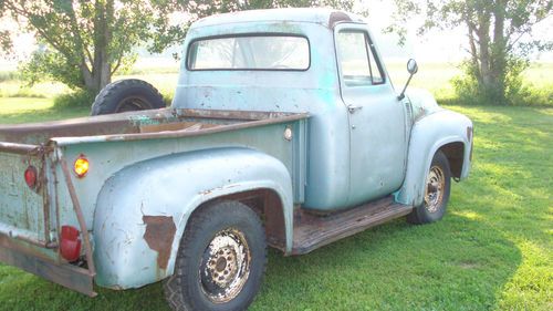 1955 ford f100 shortbox,1953,1954,1956,rat rod,halfton,chevy,ih, US $3,500.00, image 2