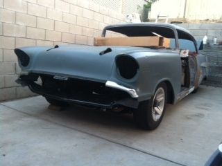 57 belair 2 door hardtop