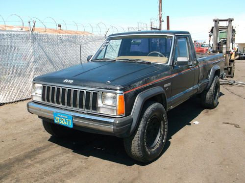 1986 jeep comanche, no reserve