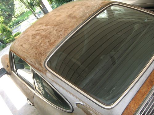 1974 PORSCHE 911 COUPE Silver/Black Needs Partial Restoration Great Oppty!, image 10