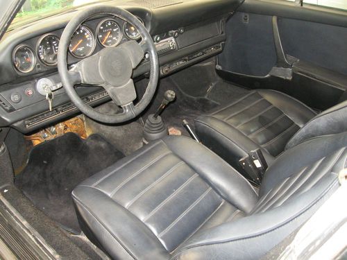 1974 PORSCHE 911 COUPE Silver/Black Needs Partial Restoration Great Oppty!, image 11