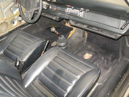 1974 PORSCHE 911 COUPE Silver/Black Needs Partial Restoration Great Oppty!, image 15