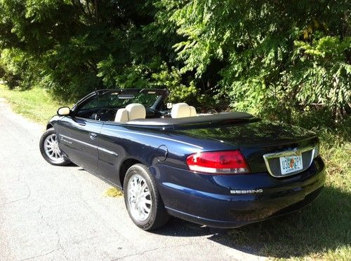 Chrystler sebring convertable