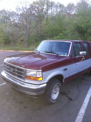 1996 ford f-150 xlt extended cab pickup 2-door 5.0l