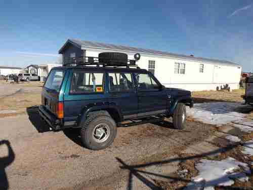 TRICKED OUT!!!!!  1995JEEP CHEROKEE with 327 CHEVY MOTOR ONLY 4,300 miles, US $7,000.00, image 2