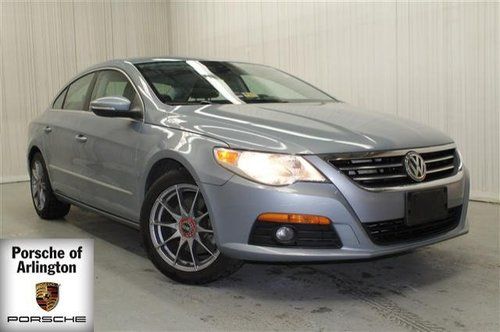 Volkswagen cc blue 6 speed clean heated seats low miles turbo charged