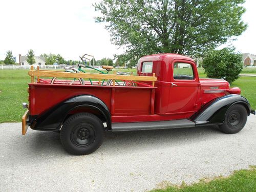 1938 dodge brothers 1 ton pickup. vintage dodge truck. dodge pickup. 1938 dodge