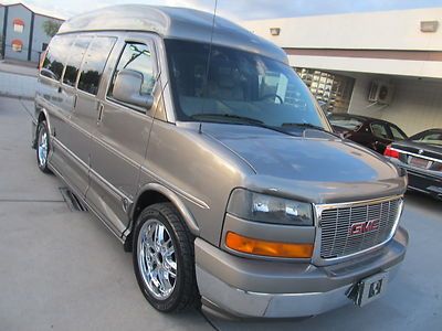 Super clean 2006 gmc savana cargo van, huge tv, surr sound, wheels &amp; more!!!!