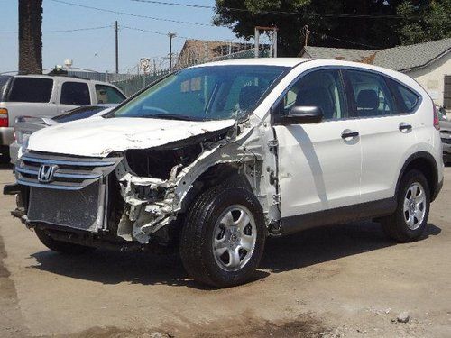 2013 Honda CR-V LX Damaged Rebuilder Only 724 Miles WOW RUNS! Economical L@@K!!, US $10,900.00, image 2
