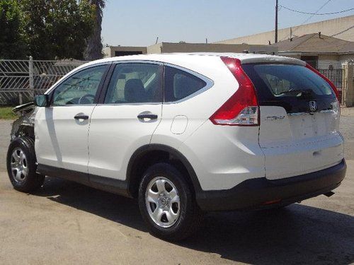 2013 Honda CR-V LX Damaged Rebuilder Only 724 Miles WOW RUNS! Economical L@@K!!, US $10,900.00, image 4