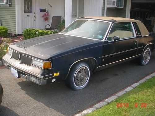 1987 oldsmobile cutlass supreme coupe 2-door 5.0l 350 carraige top