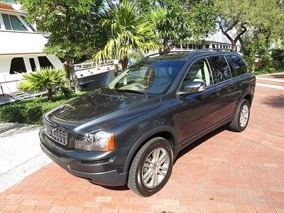 Very nice 2009 xc90 3.2 2wd - premium pkg, 3rd row, more ...1 owner florida suv