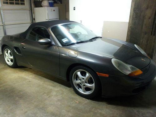 1999 porsche boxster convertible manual 5 speed