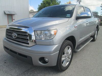 2007 tundra crewmax limited leather excellent condition runs great low reserve